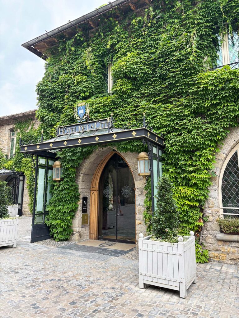 Hotel de la Cite In the Cite Medieval of Carcassonne France Historic Fortified Center 