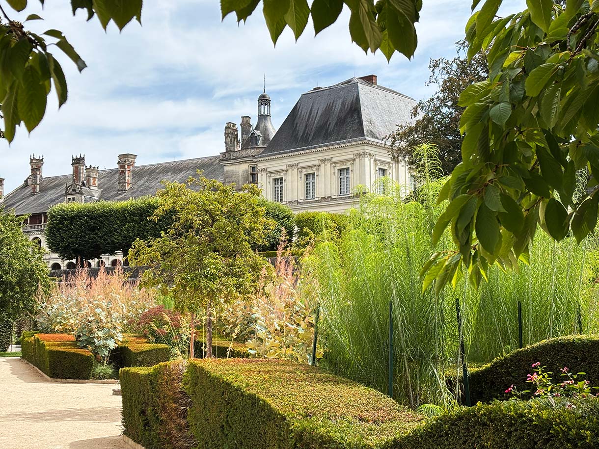 Jardin des Simples et des Fleurs Royales in Blois France