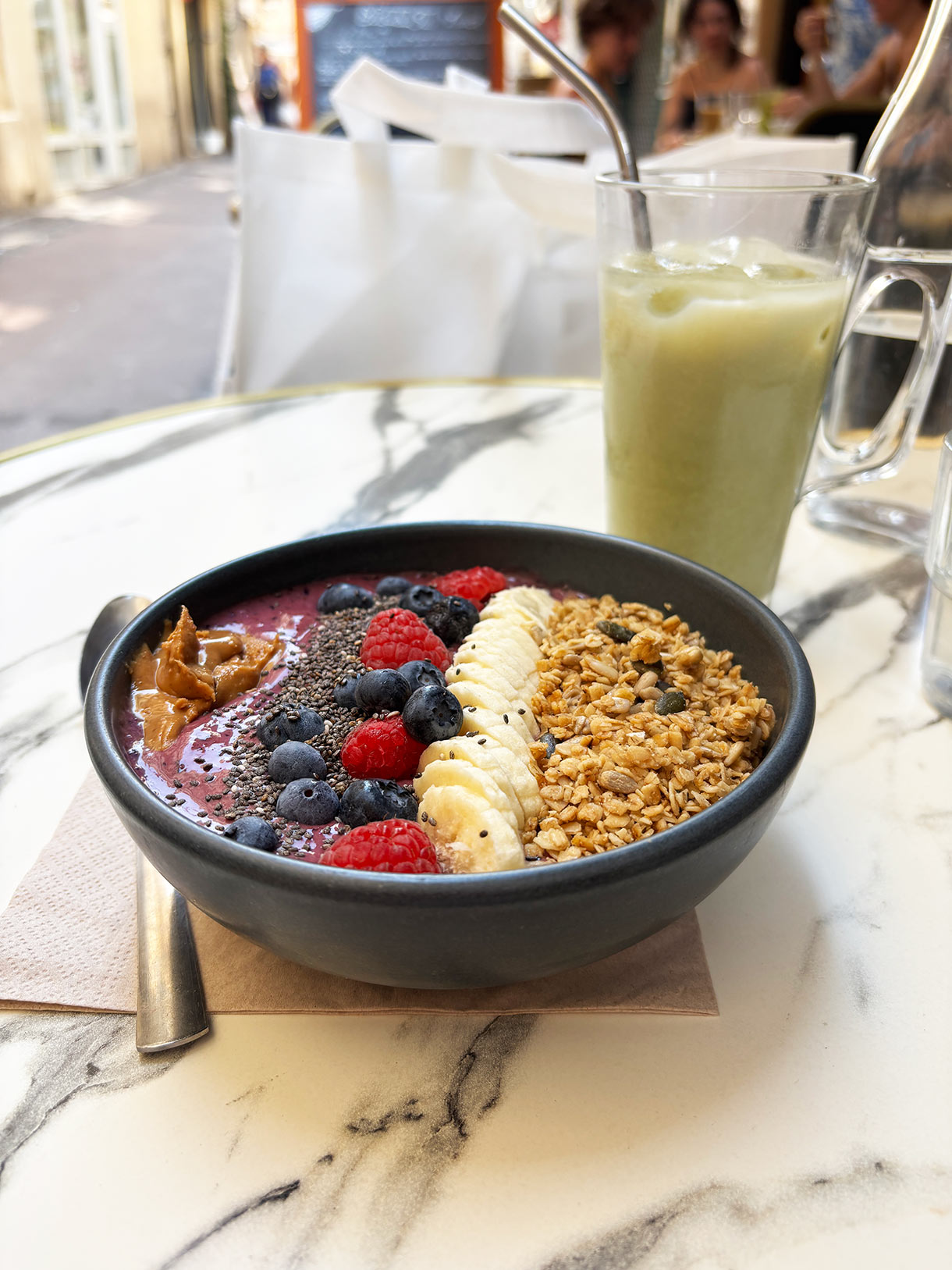 Acai Protein Bowl at Auden Cafe in Montpellier