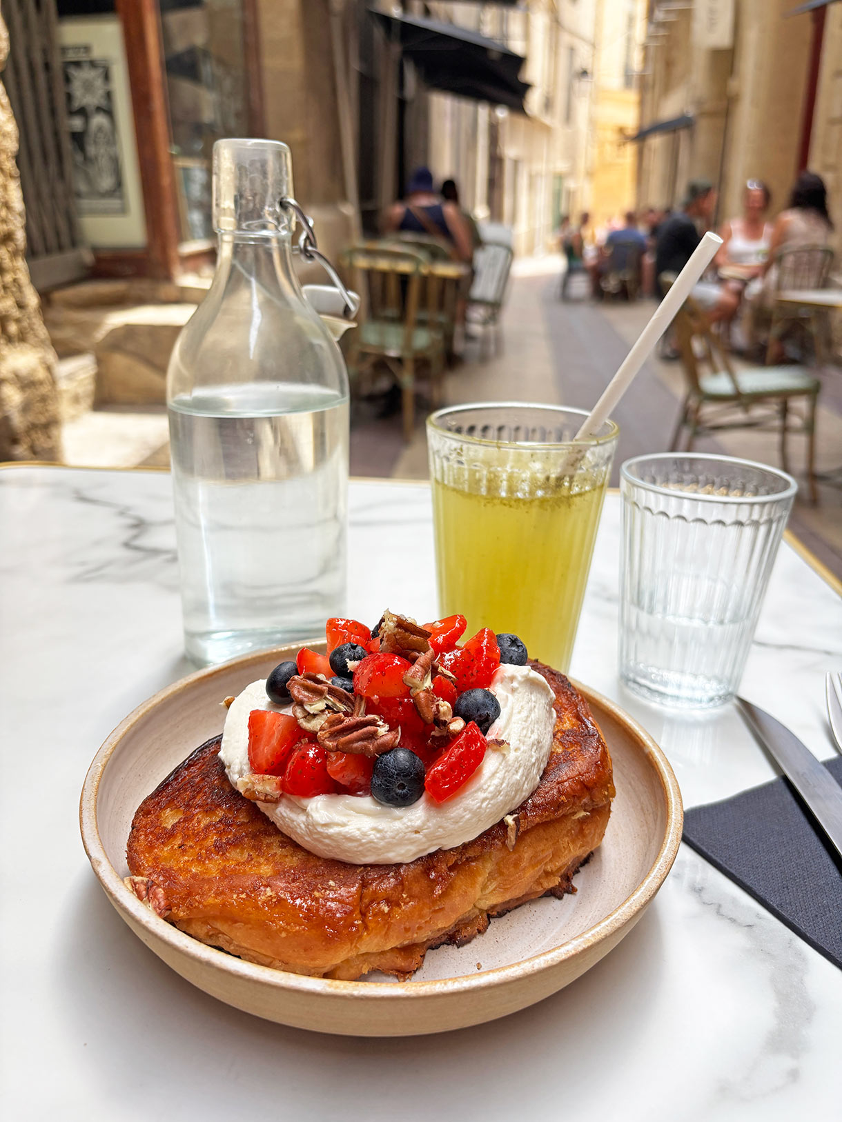 French Toast at Nina Brunch in Montpellier, France