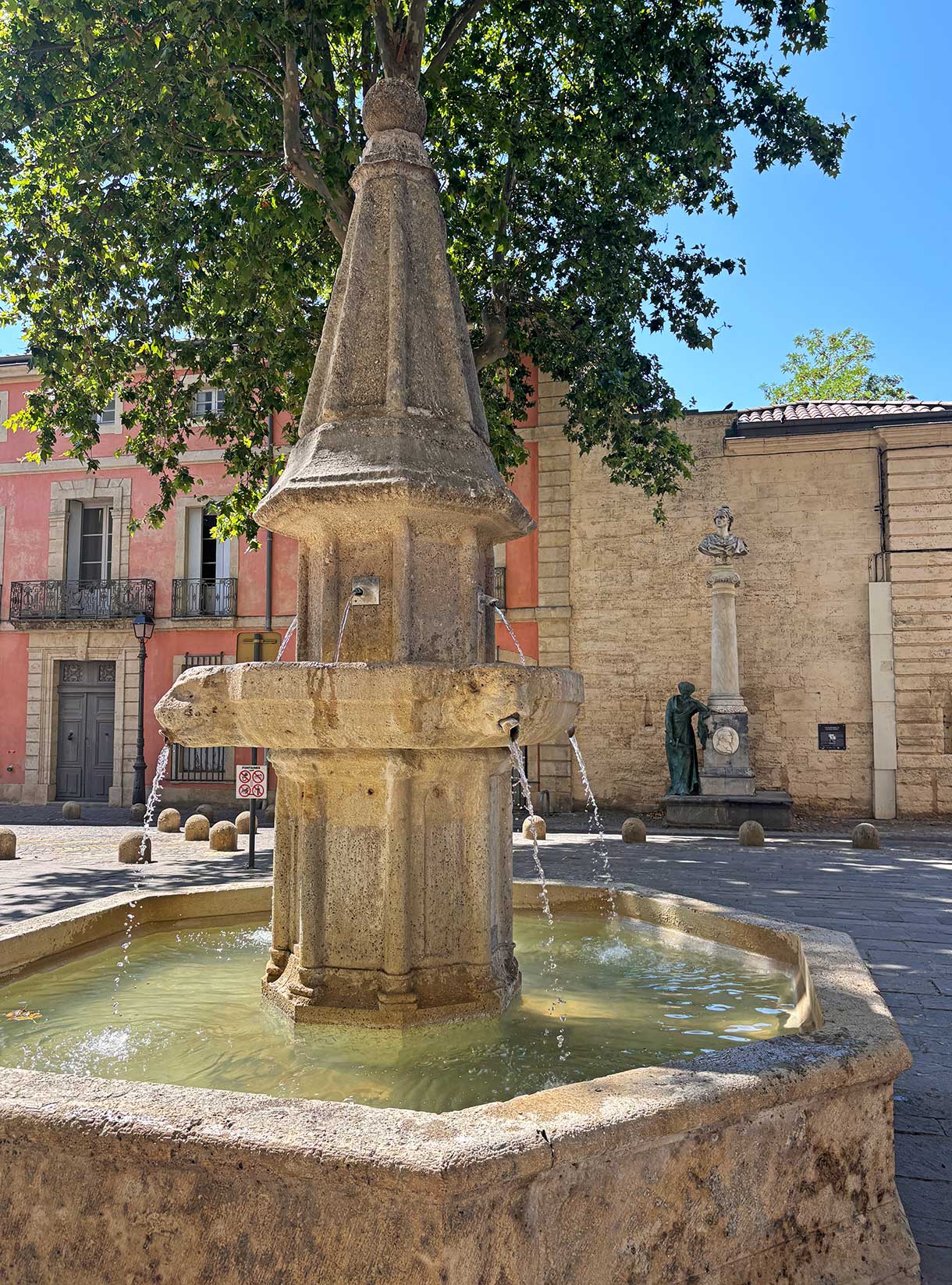 Place des Bons Amis in Beziers, France