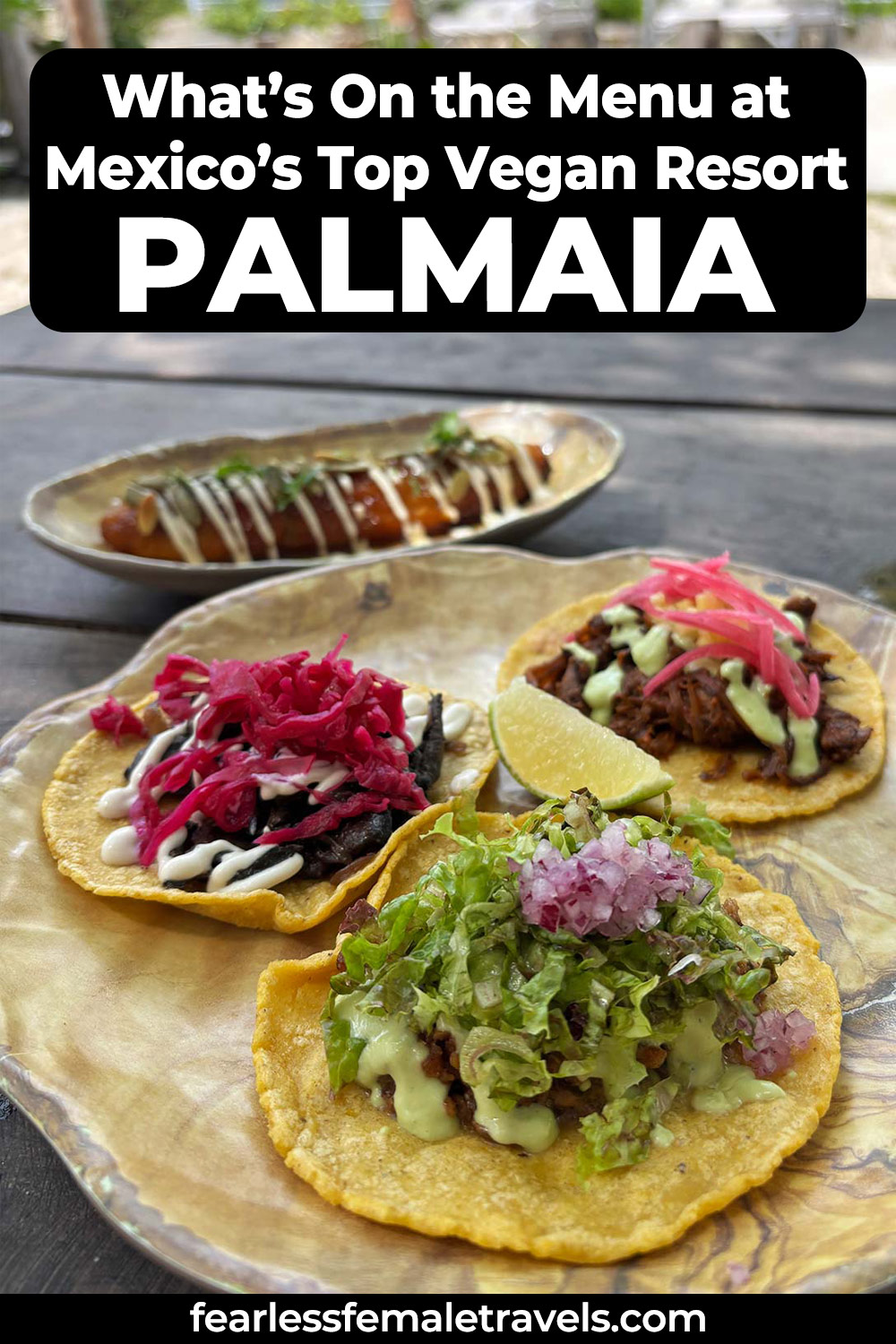 What's on the Menu at Palmaia - The House of Aia | Mexico's Best Vegan Resort Now Has Two Michelin Keys